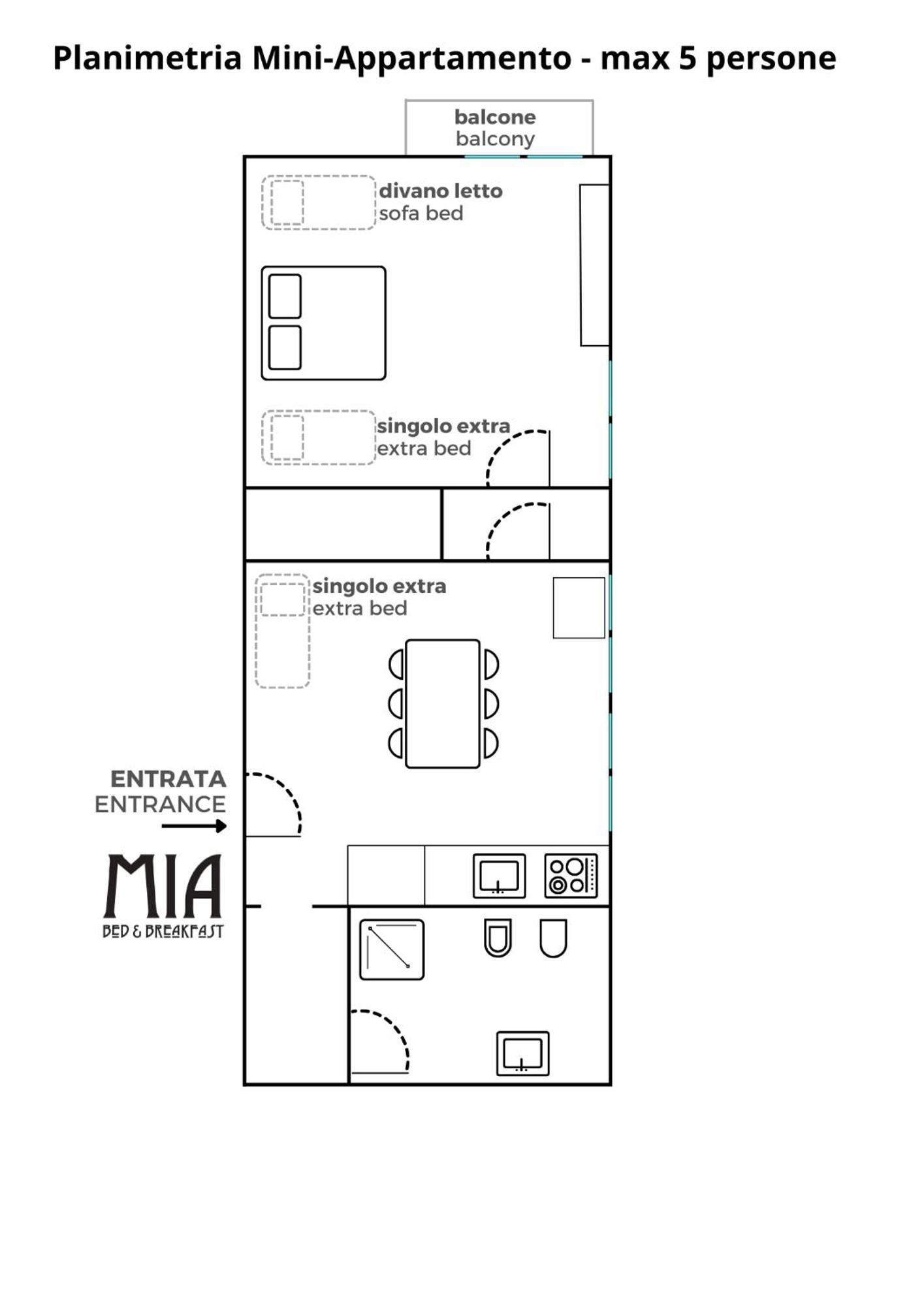Bed and Breakfast Casa Mia - No Reception Trento Exterior foto